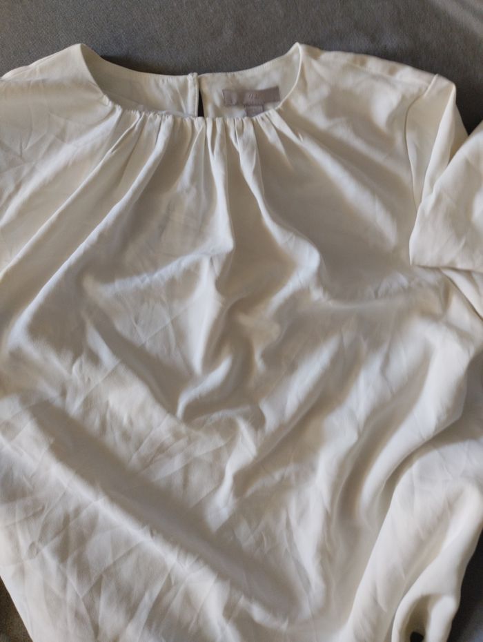 Blouse femme manches ballon taille L H&M - photo numéro 2