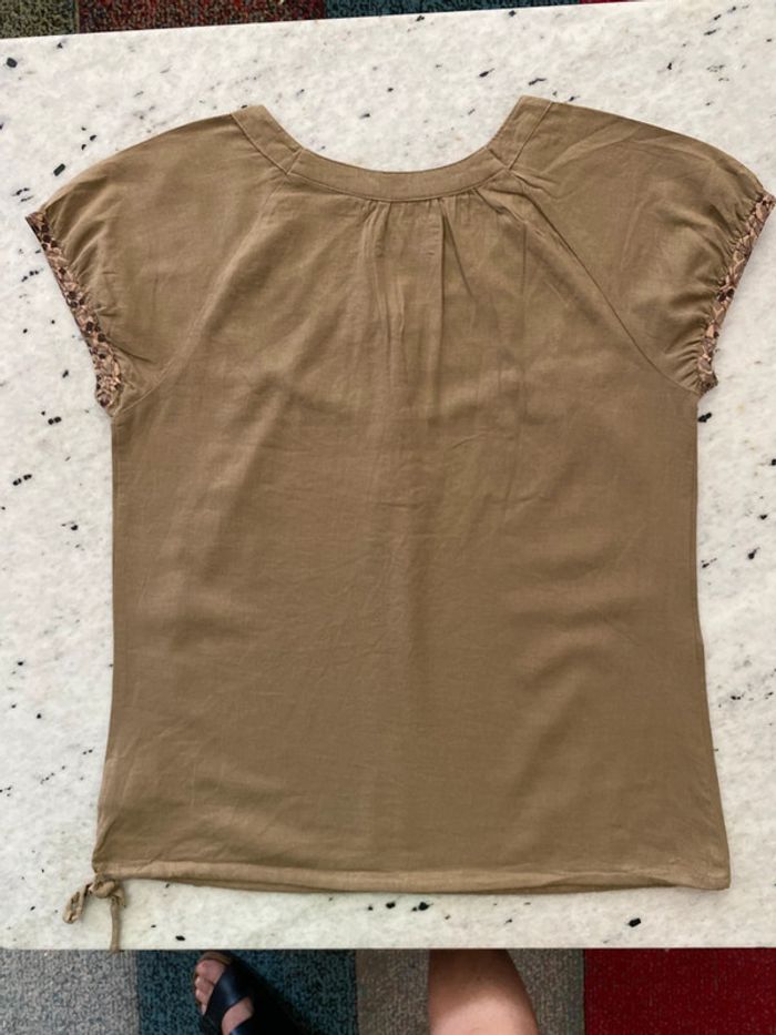 Blouse beige Mim T2 - photo numéro 7