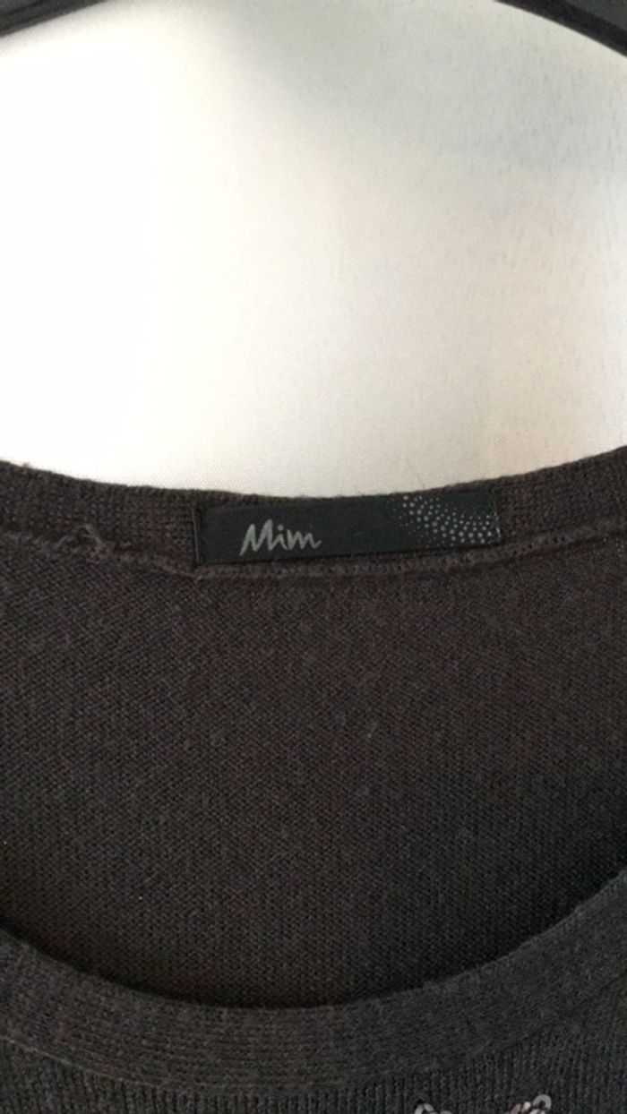 Pull long Mim marron - photo numéro 2