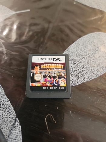Restaurant tycoon Nintendo ds