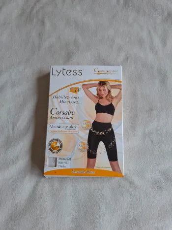 Corsaire Amincissant, marque Lytess, taille S/M, neuf noir