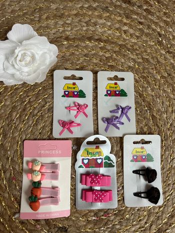Lot barrettes