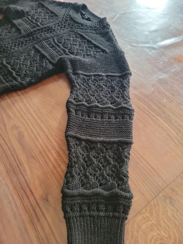 Pull noir femme XS - photo numéro 3