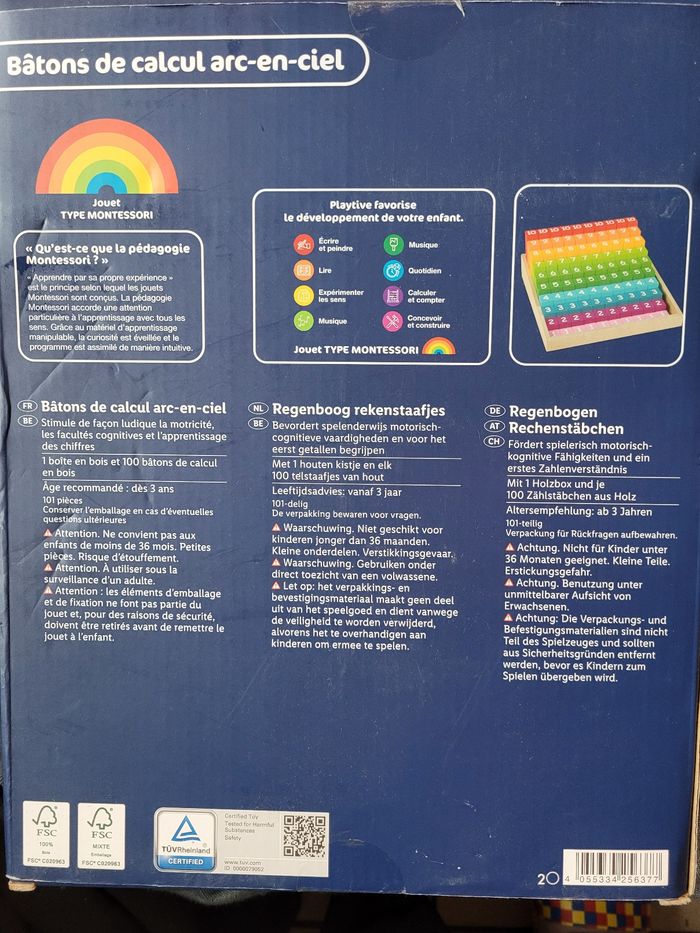 Bâtons de calcul - photo numéro 3