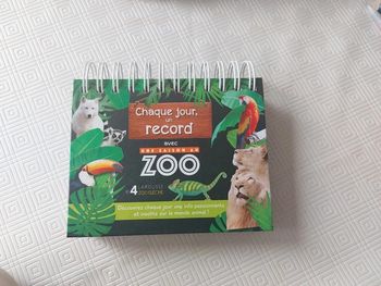 *Calendrier "Une saison au Zoo" - Chaque jour un record