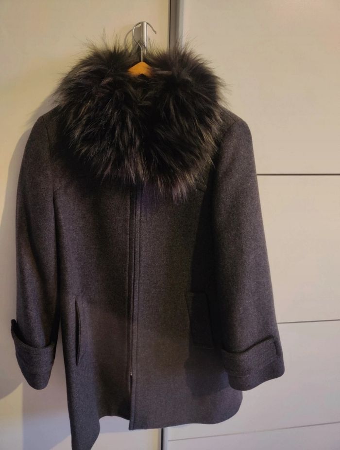 Manteau gris Zara - photo numéro 3