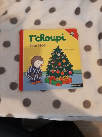 Livre t'choupi tchoupi fête Noël