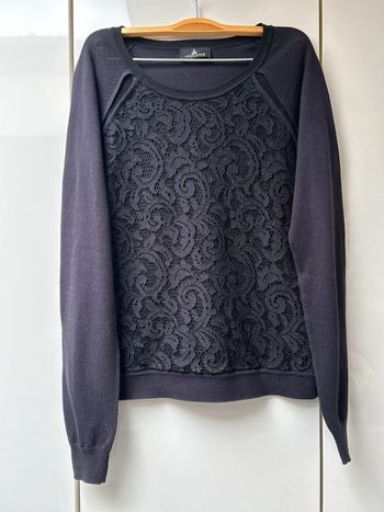 Pull bleu et noir One Step - Taille XS