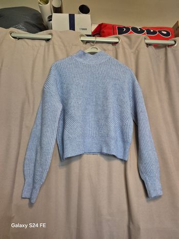 Pull court femme
