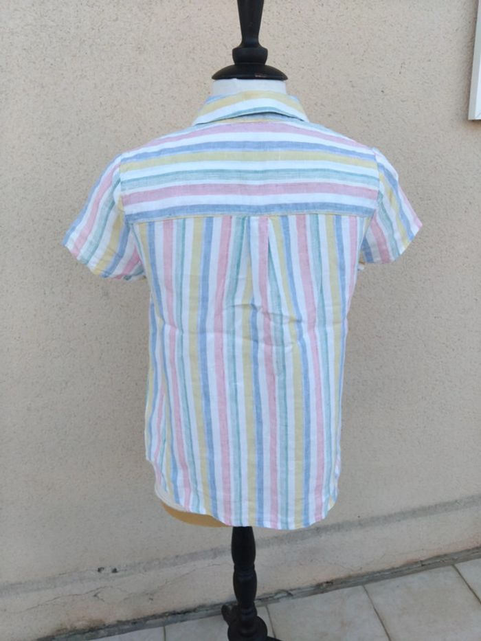 Blouse Caroll t40 100%lin - photo numéro 7