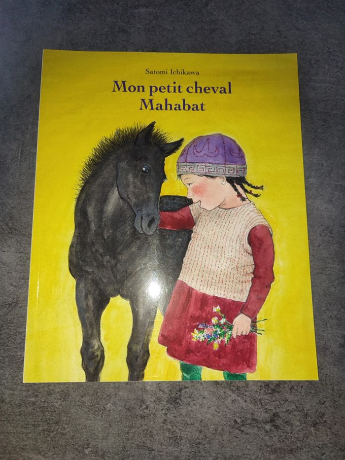 livre "mon petit cheval Mahabat"