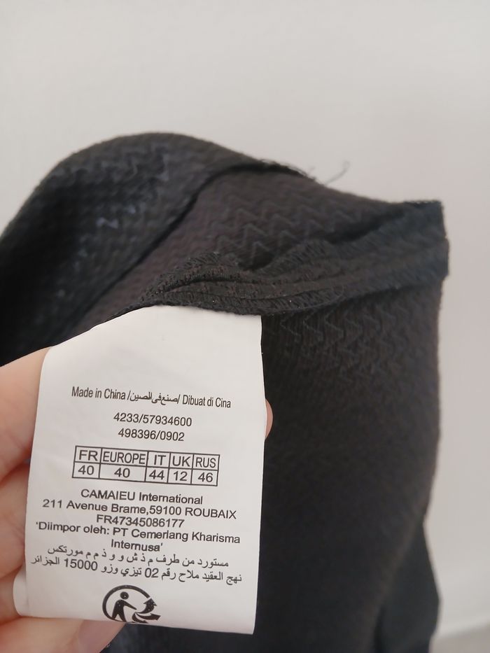 Robe camaïeu  taille 40 - photo numéro 9