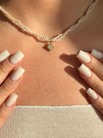 Collier acier inoxydable perles avec pendentif 