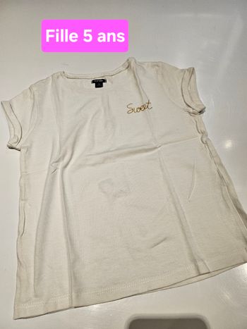 T-shirt 5 ans
