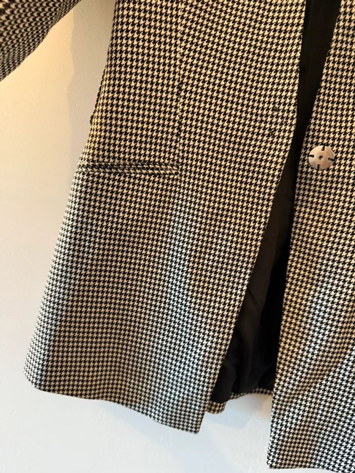 Blazer pied de poule Zara - photo numéro 3