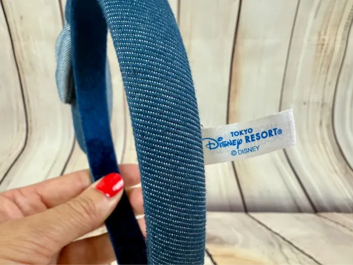 Ears serre-tête oreilles de Minnie en jeans - exclusivité Tokyo Disneyland - photo numéro 7