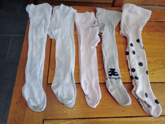Lot de 5 collants 21-23 - photo numéro 2