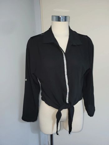 Chemise avec strass S