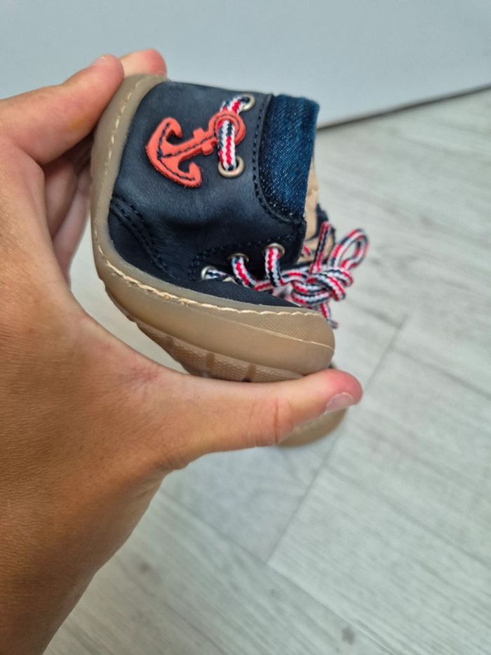Chaussure ideal premier pas en cuir tres souple - photo numéro 8