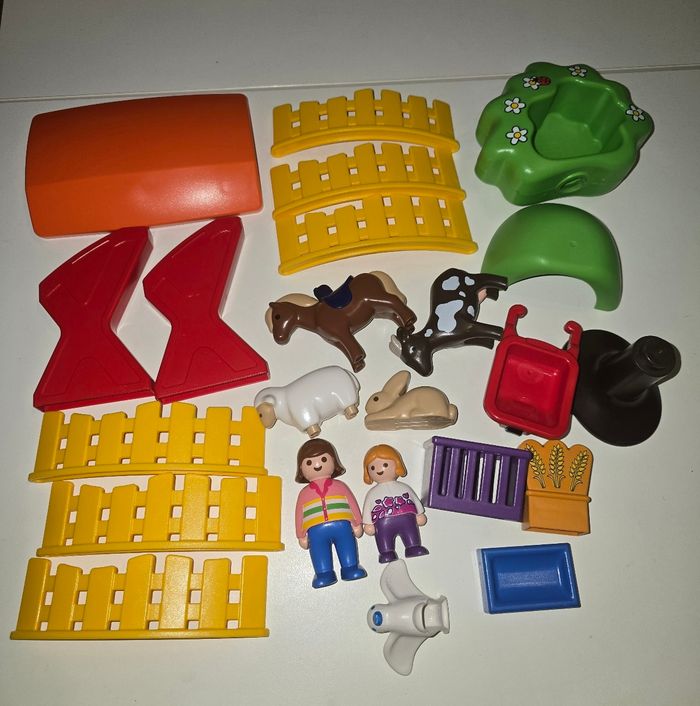 123 playmobil Parc animalier 6963 - photo numéro 2