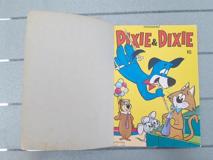 Bd ancienne de 1979 Pixie & Dixie Album numéro de série 6  style Tom et Jerry - photo numéro 3