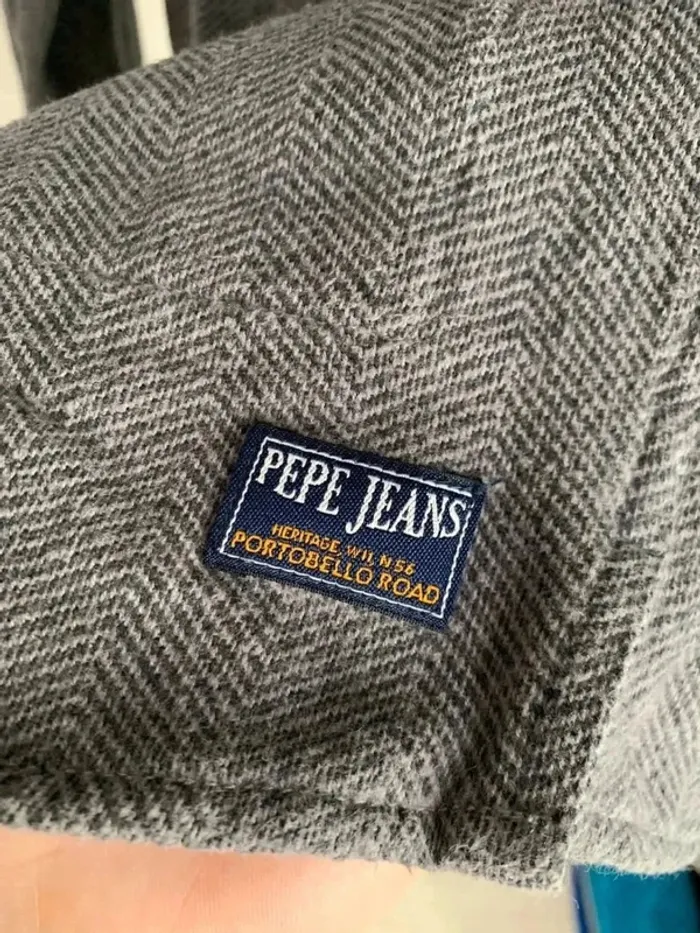 Veste grise pepe jeans homme Taille S - photo numéro 6