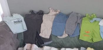 Lots vêtements garçon 0-3-6 mois