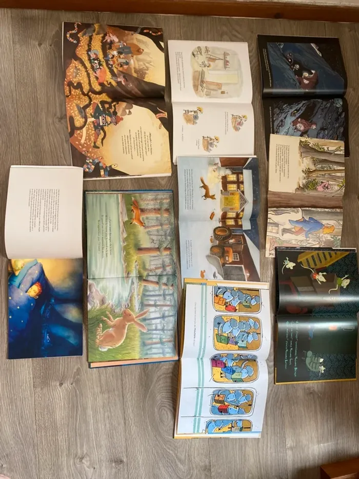 Lot de 9 livres histoires enfants album excellent état - photo numéro 3