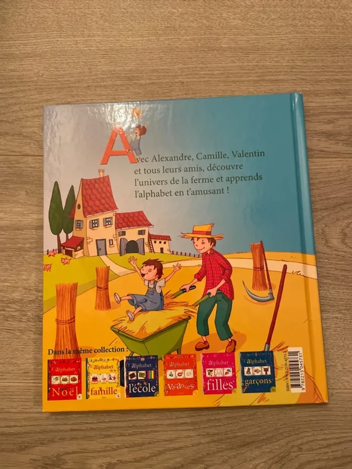 Livre L’alphabet de la ferme - photo numéro 4