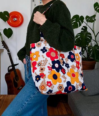 Tote bag seventies 🏵