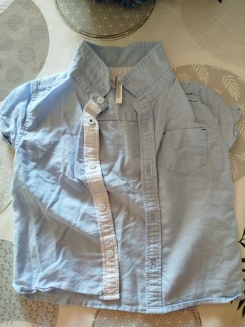 Chemise manches courtes
