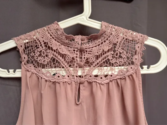 Haut Only, vieux rose, débardeur - photo numéro 9