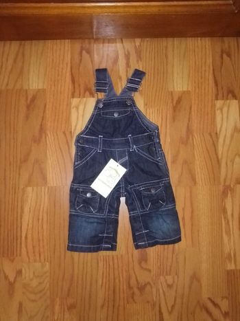 Salopette jean 3 mois Vertbaudet Neuve