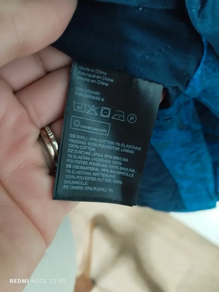 Jolie veste/kimono taille XS 100% Coton - photo numéro 7