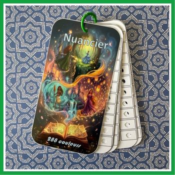 Nuancier guangna - tooli art - languo - grasp en 288 couleurs ou tout autres marques