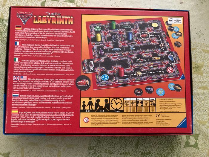 Jeu labyrinthe junior car’s 2 - photo numéro 6