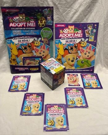 Kit panini stickers Adopt ME Neuf scellés