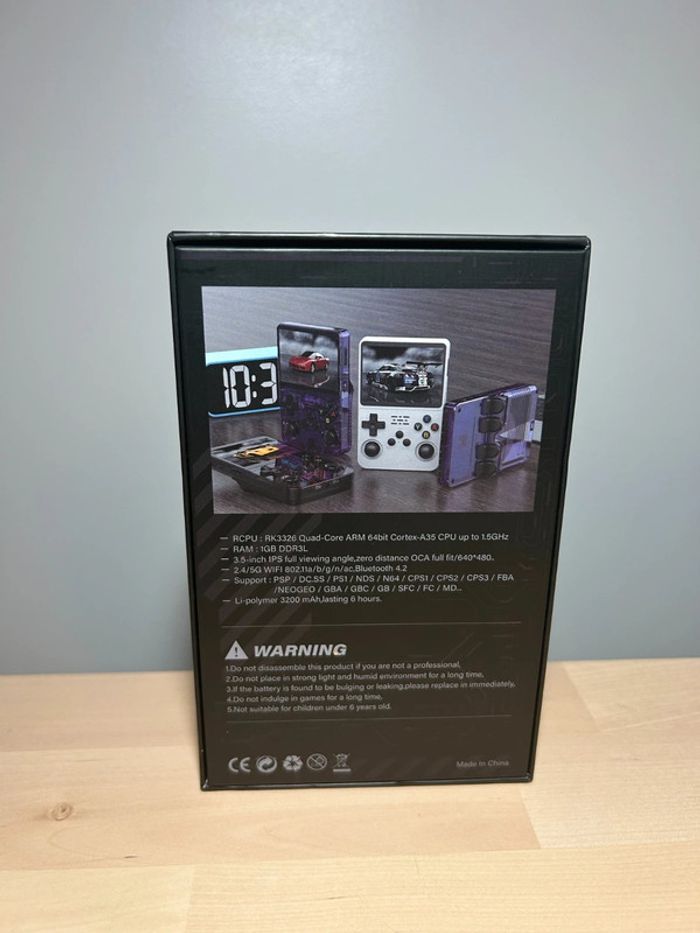 Console portable Rétrogaming R36S Noir transparent - Neuve - Écran IPS - 128Go - photo numéro 6