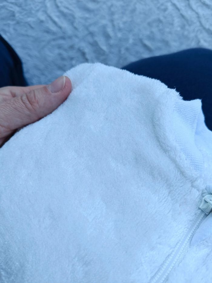 Pyjama grenouillère surpyjama combinaison avec pied pilou Mixte 3 mois étoile Bout'chou - photo numéro 8