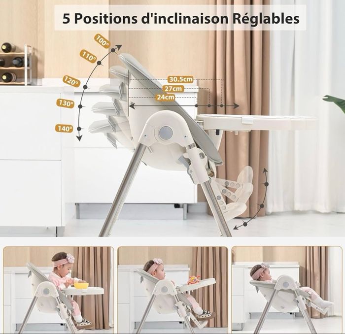 Chaise haute Bébés - photo numéro 3