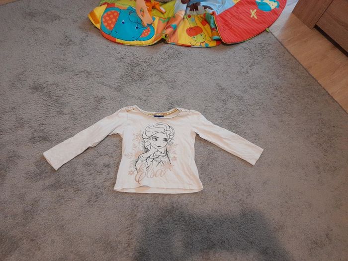 Tes shirt manches longues reine des neiges