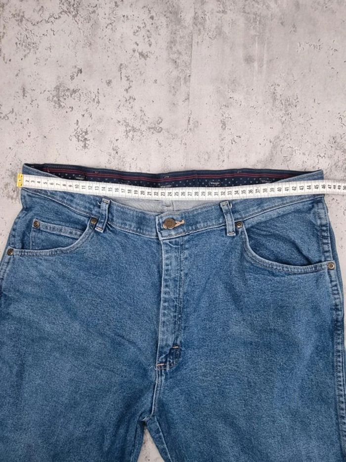 Jean Wrangler bleu Taille 38x32 (mesures en photos) - photo numéro 5