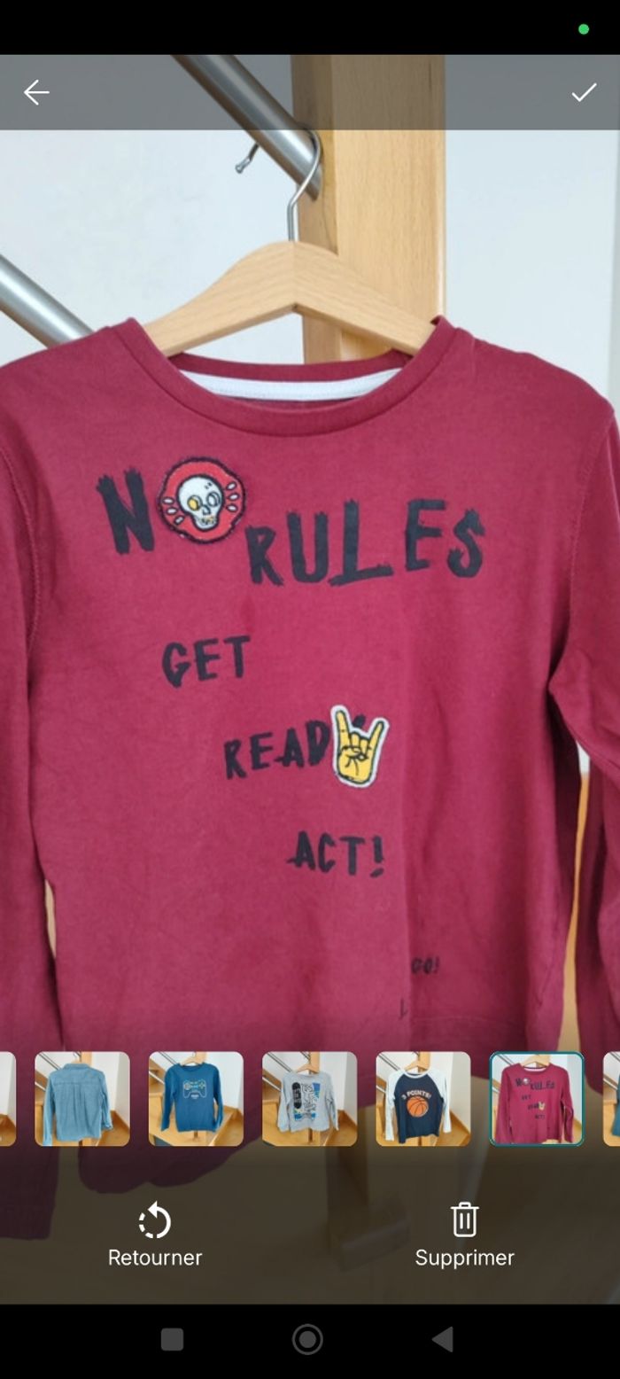 Vêtements lot, 6 ans garçon - photo numéro 9