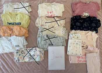 Lot pyjamas hiver 9 mois