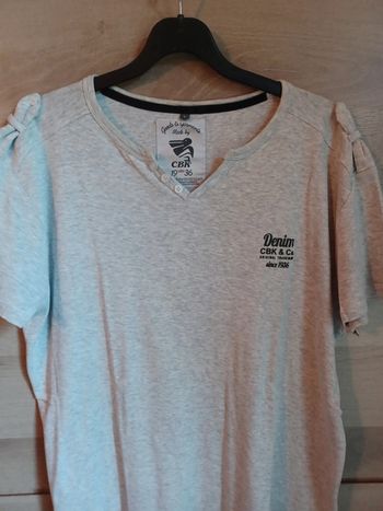 Tee shirt gris homme Taille L cbk