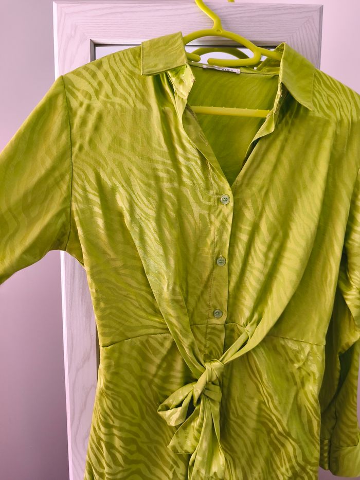 Robe vert pomme - photo numéro 3