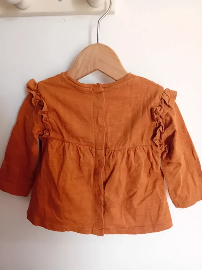 Lot de 6 vêtements fille pantalons souples et jolies blouses fille - photo numéro 3
