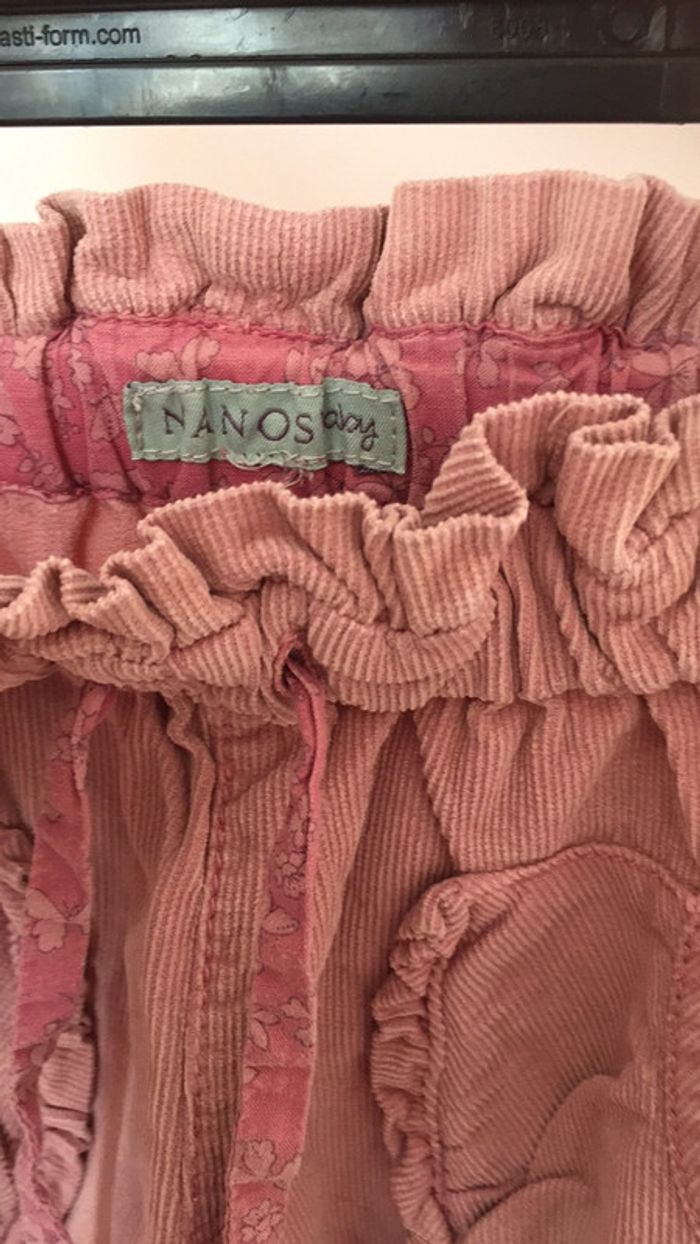 NANOS baby - 12 mois . Pantalon hiver vieux rose - photo numéro 2