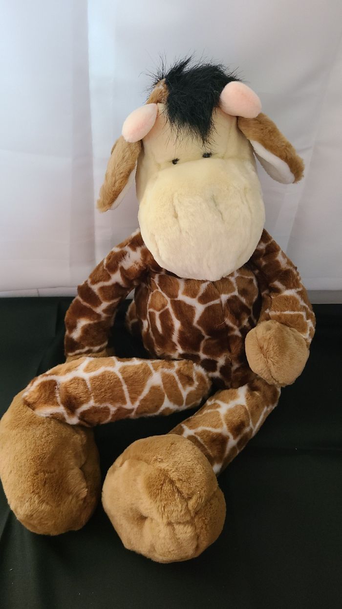 Peluche Girafe 55 cm non utilisé très belle peluche - photo numéro 3