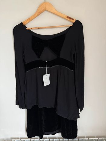 Robe Pablo noeud velours
